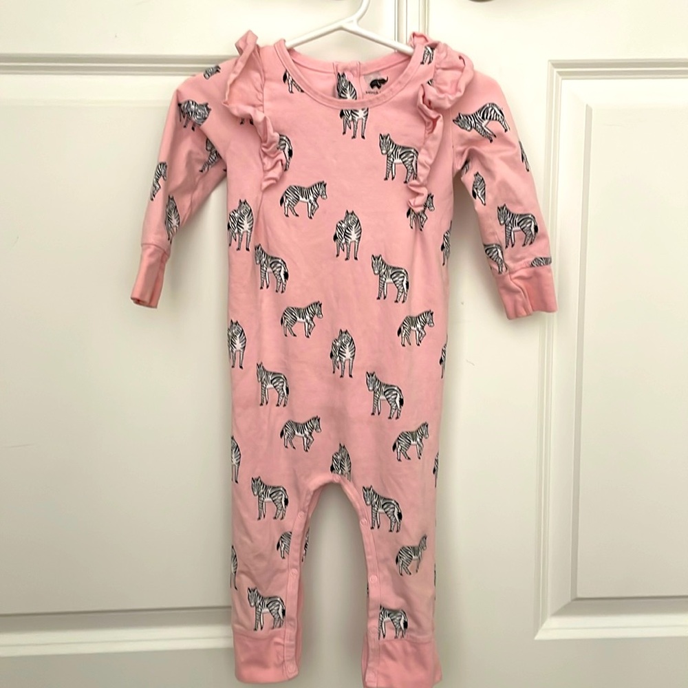Monica + Andy double ruffle romper